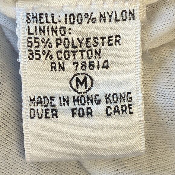 Vintage Track Pants Mens Medium Lined Windbreaker Jogger 80s 90s Retro Hip Hop - Picture 2 of 14